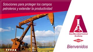 Soluciones para proteger los campos
petroleros y extender la productividad
Bienvenidos
 