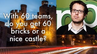 With 60 teams,
do you get 60
bricks or a
nice castle?
 