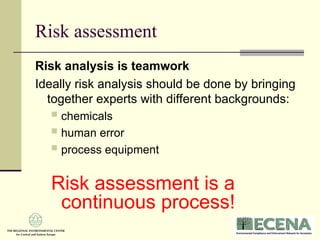 Together Risk Analysis Sign how to apply DOW fire and Explosion index | PPT