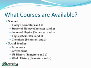 Dow High e2020 orientation | PPTX