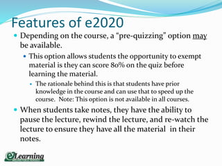 Dow High e2020 orientation | PPTX