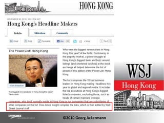 KPIsResultsCostHow is the share price reacting?©2010 Georg Ackermann