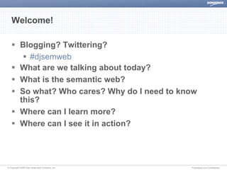 Dow Jones The Semantic Web Discover