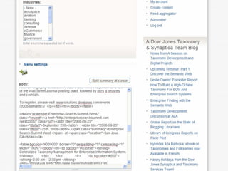 Dow Jones The Semantic Web Discover