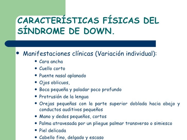 Síndrome de Down