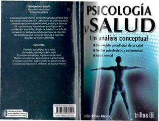 Emilio Ribes Psicología y Salud Emilio Ribes. Interconductismo | PDF