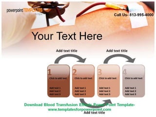Downaload Blood Transfusion Effects Powerpoint Template
