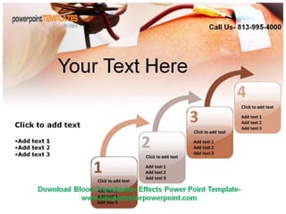 Downaload Blood Transfusion Effects Powerpoint Template