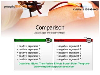 Downaload Blood Transfusion Effects Powerpoint Template
