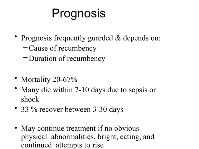 downer cows syndrome in large and small ruminants | PPTX | Injuries