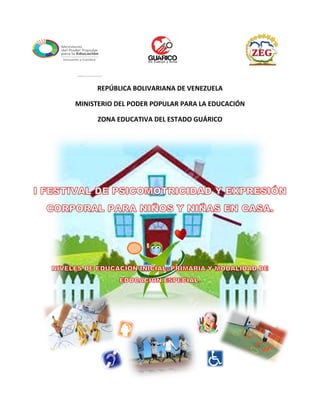REPÚBLICA BOLIVARIANA DE VENEZUELA
MINISTERIO DEL PODER POPULAR PARA LA EDUCACIÓN
ZONA EDUCATIVA DEL ESTADO GUÁRICO
 