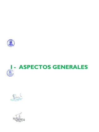 I - ASPECTOS GENERALES
 