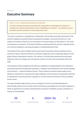 The Vibe Coding Report 1:Non IDE tools,2026 | PDF