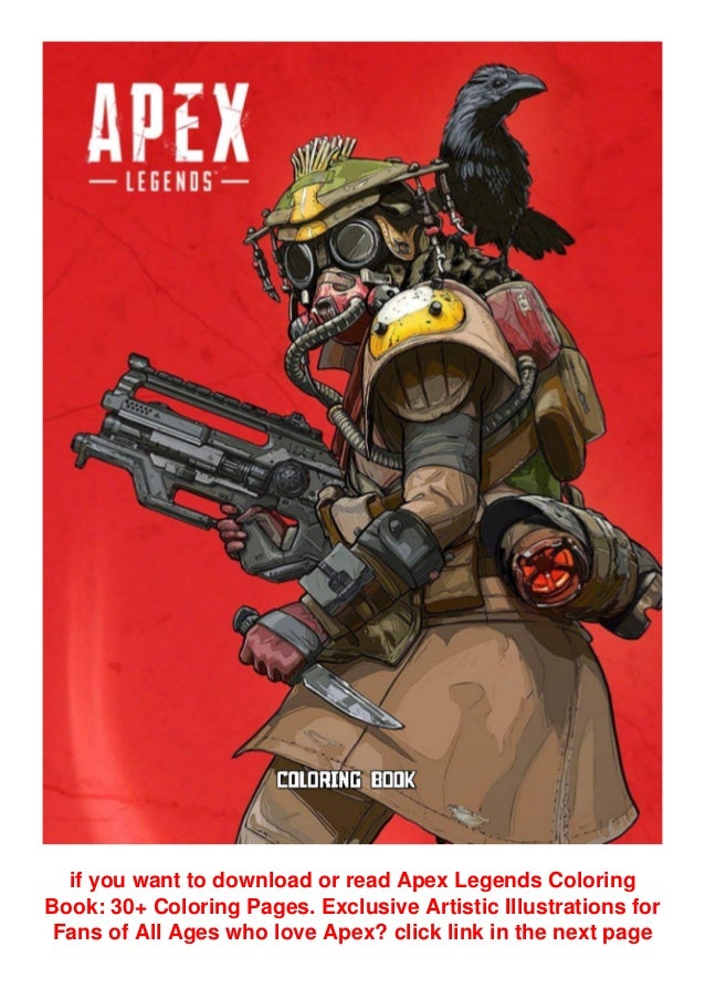 Download Apex Legends Coloring Book 30 Coloring Pages Exclusive