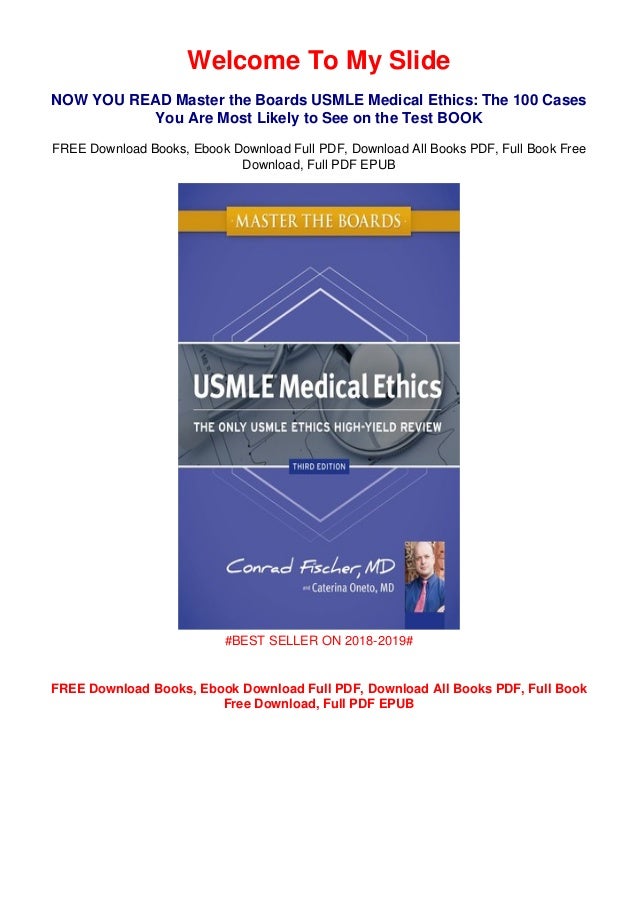 Download Books Master The Boards Usmle Medical Ethics The 100 Cases