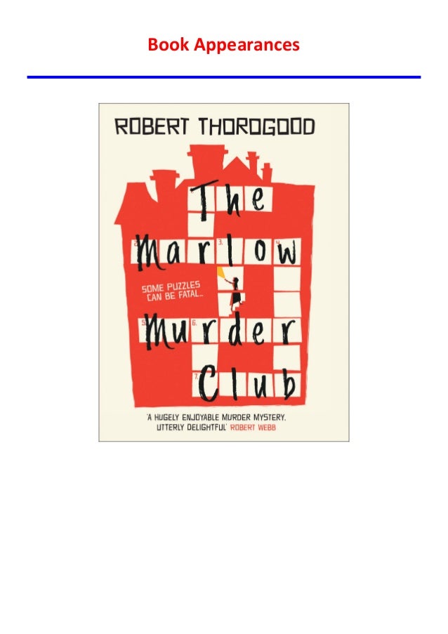 The Marlow Murder Club PDF Free Download