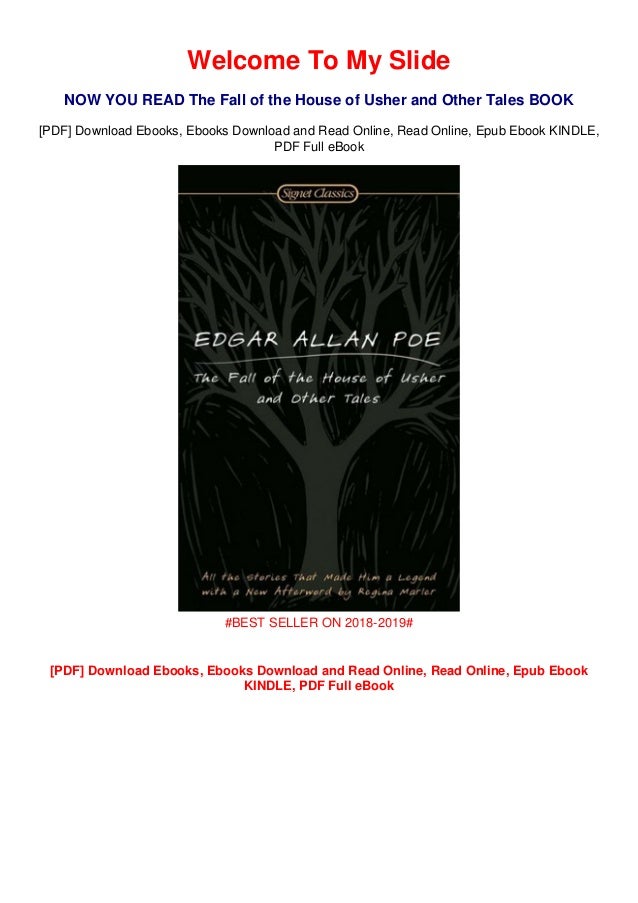 Download Books The Fall Of The House Of Usher And Other Tales