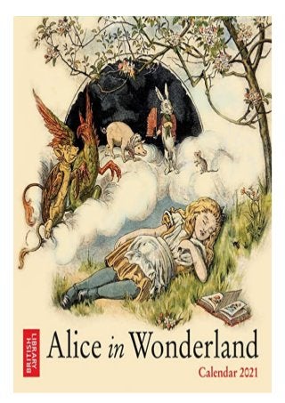 Download British Library Alice In Wonderland Mini Wall Calendar 202 british library calendar 2021