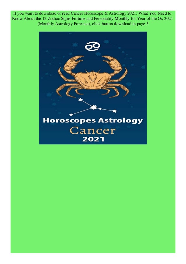 Download Cancer Horoscope Astrology 21 What You Need To Know Abou