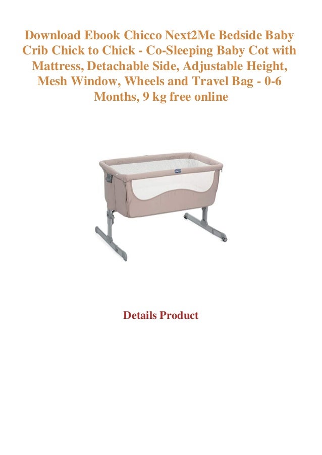 chicco next to me chick to chick mattress