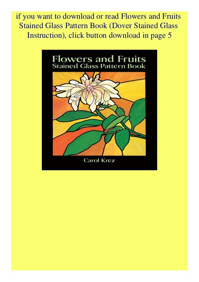 wallpapers Simple Stained Glass Patterns Flowers download ebook flowers and fruits