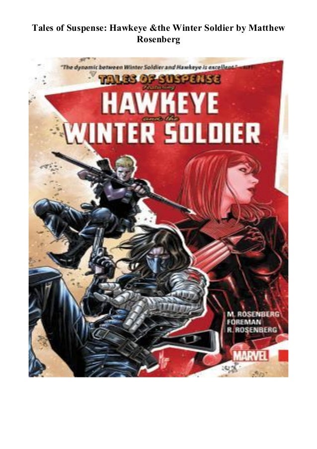 Download Ebook Tales Of Suspense Hawkeye The Winter Soldier Pdf By