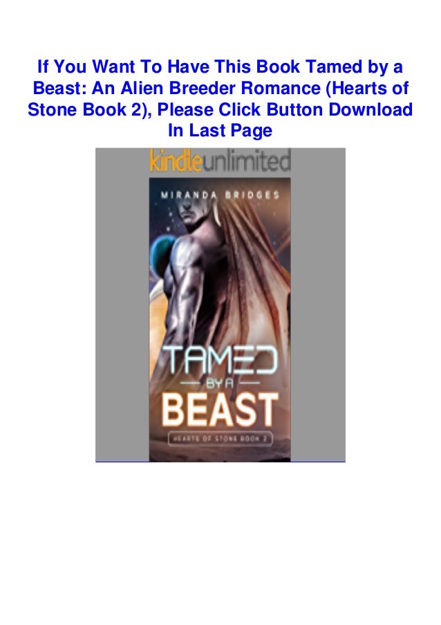Download Ebook Tamed By A Beast An Alien Breeder Romance Hearts Of