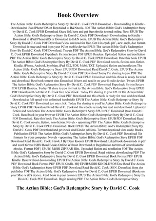 [Download] [epub]^^ Finish The Action Bible: God's Redemptive Story PDF ...