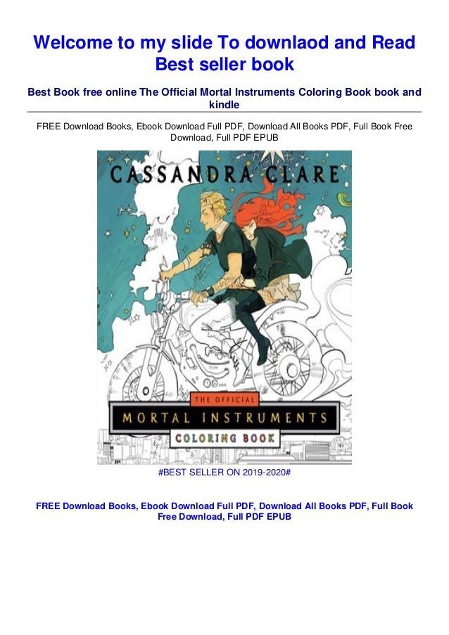 Download Download Epub Finish The Official Mortal Instruments Coloring B