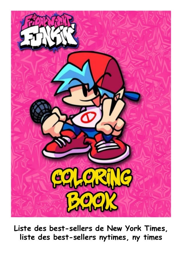 Download Epub Friday Night Funkin Coloring Book Over 40