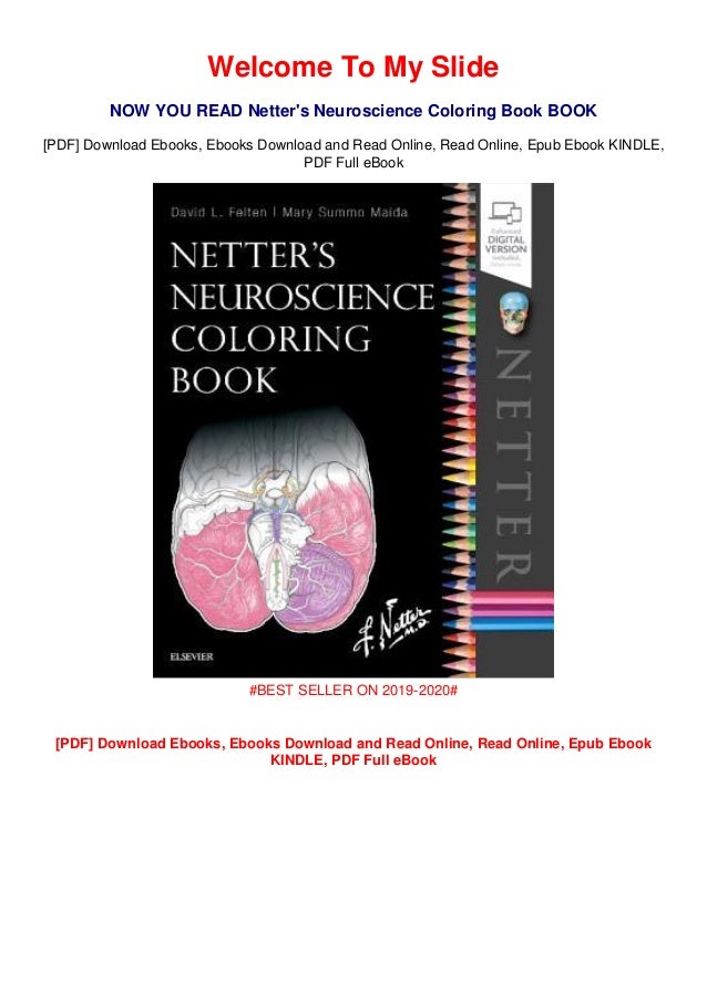 Download Download Epub Netter S Neuroscience Coloring Book Ebook Pdf