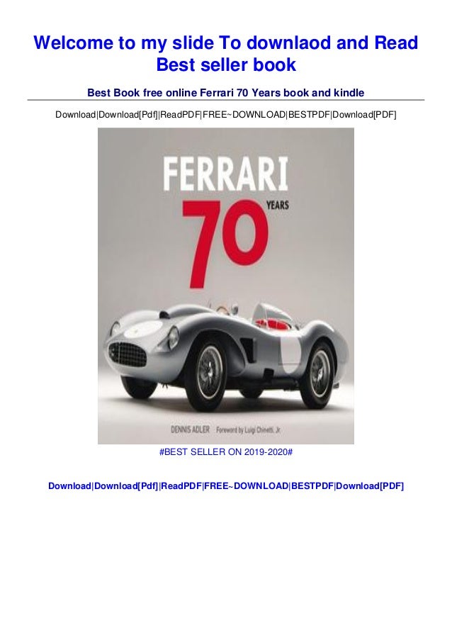 Download Ferrari 70 Years By Dennis Adler Full Books