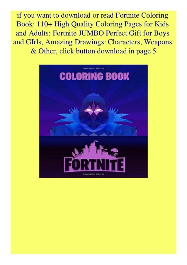 Download Fortnite Coloring Book 110 High Quality Coloring Pages For Complex duck and camomile coloring page.