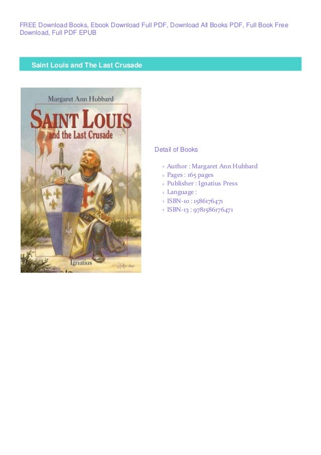 Download Free Saint Louis And The Last Crusade Read Online Download Free Saint Louis And The Last Crusade Read Online