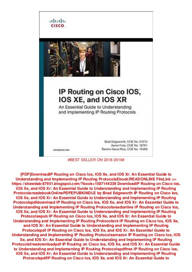 Download Freeip Routing On Cisco Ios Ios Xe And Ios Xr An Essenti