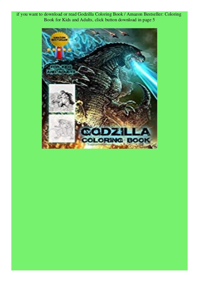 Download Godzilla Coloring Book Amazon Bestseller Coloring Book Fo