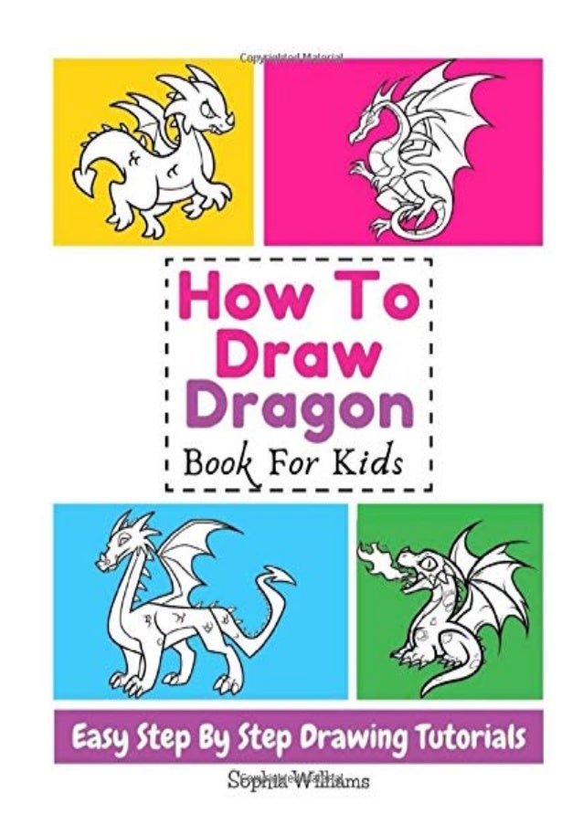 pix Easy Dragon Drawing For Kids draw dragon book for kids easy step