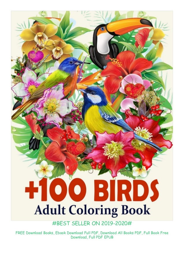 Download Download In Epub Bird Coloring Book For Adult Over 100 Birds Hu