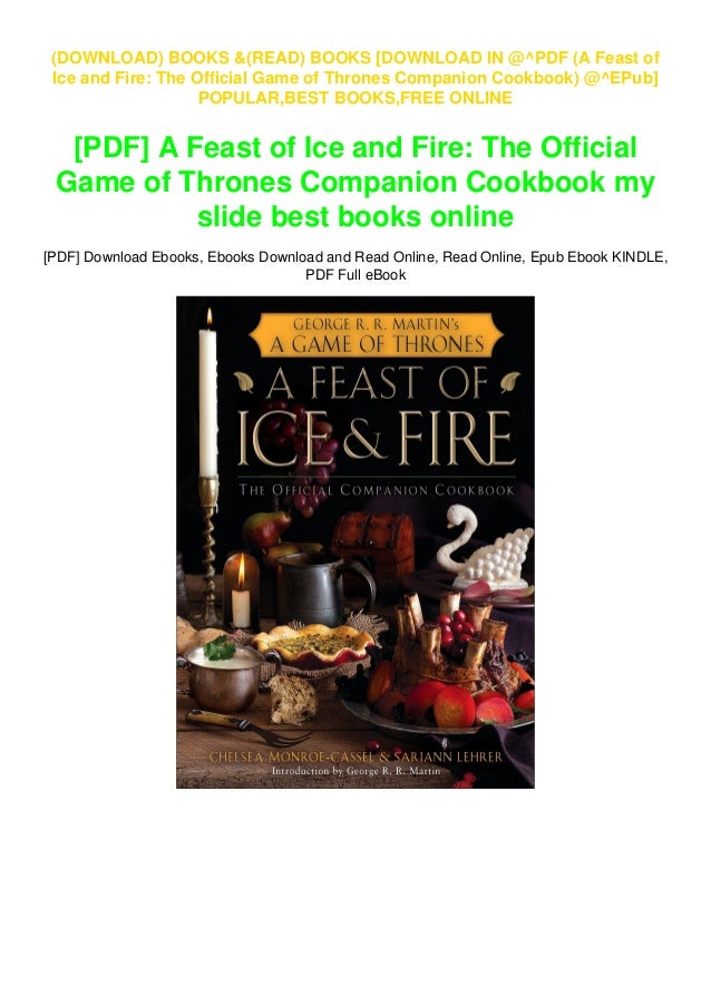 Download In Pdf A Feast Of Ice And Fire The Official Game Of Thr