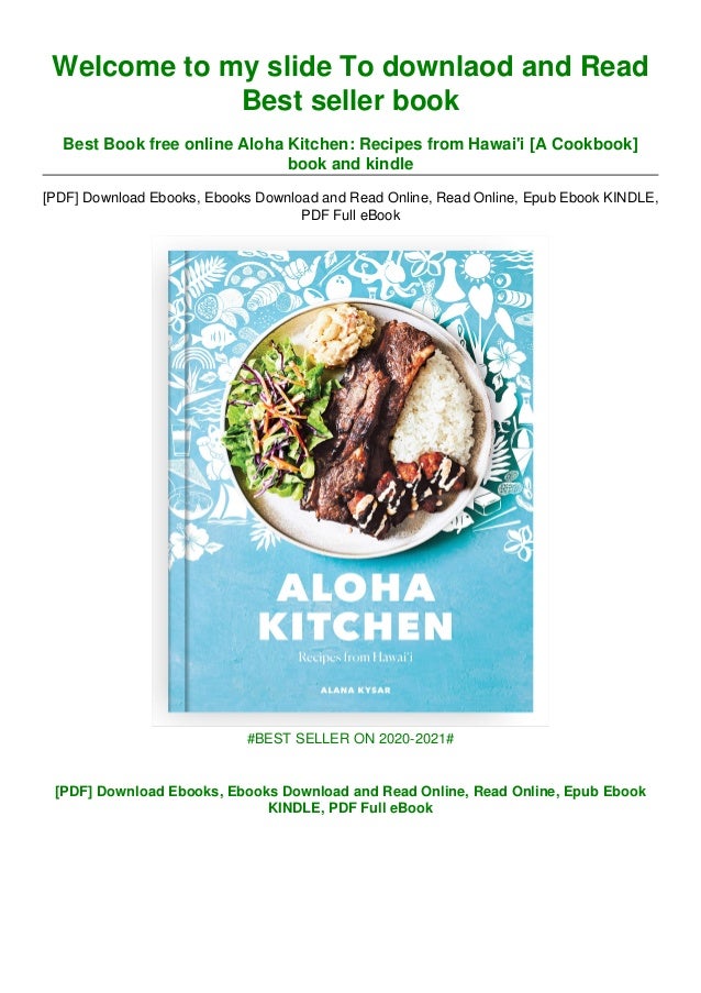 Download In Pdf Aloha Kitchen Recipes From Hawai I A Cookbook Epu