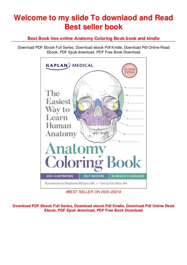 Download Download In Pdf Anatomy Coloring Book Book Read Online
