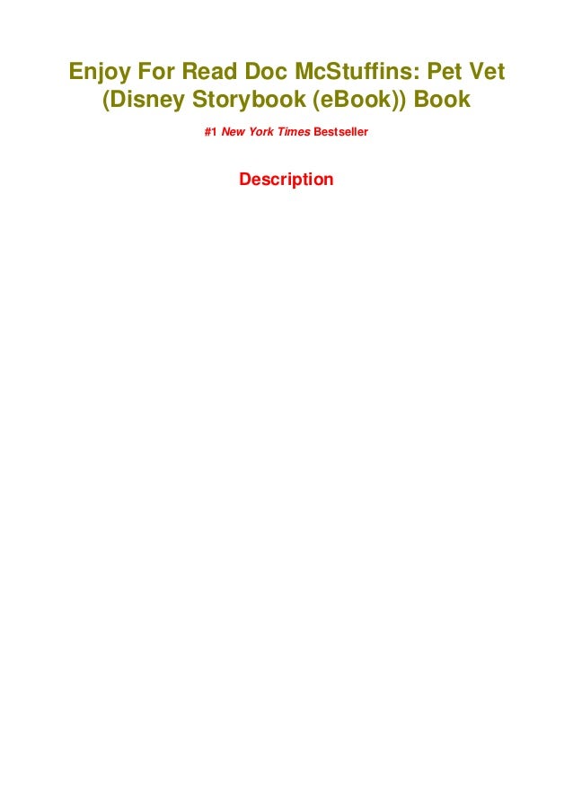 Download In Pdf Doc Mcstuffins Pet Vet Disney Storybook Ebook