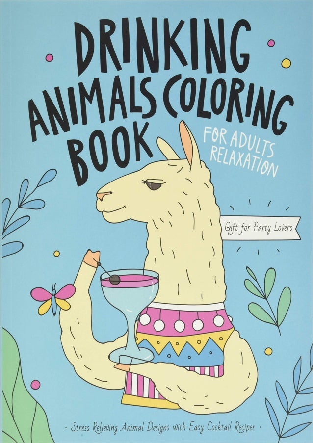 Download Download In Pdf Drinking Animals Coloring Book A Fun Coloring Gift
