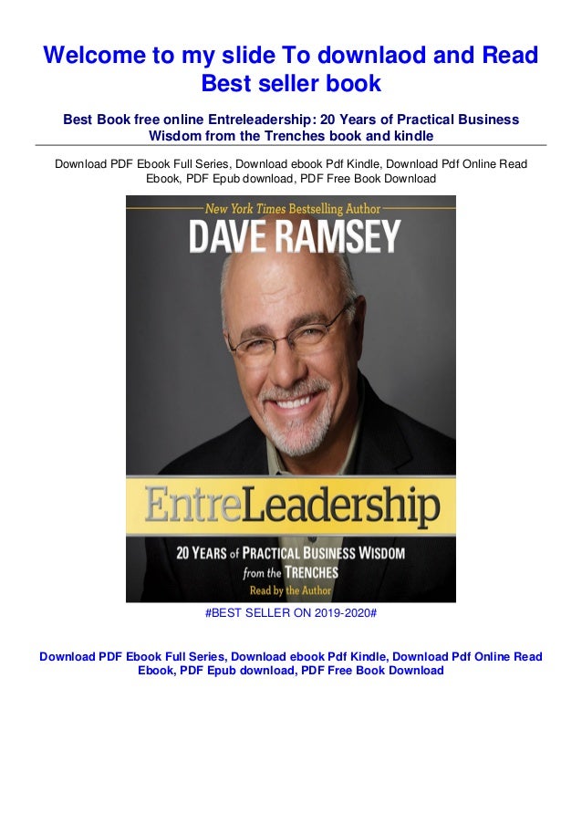 Download In Pdf Entreleadership 20 Years Of Practical Business W