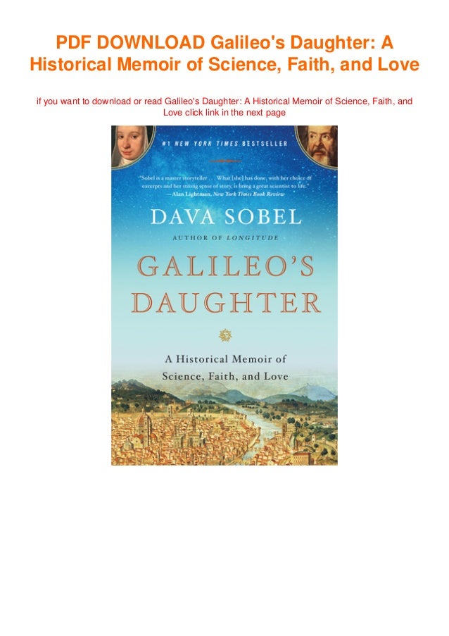 Download In Pdf Galileo S Daughter A Historical Memoir Of