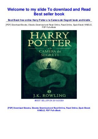 DOWNLOAD IN @^PDF (Harry Potter e la Camera dei Segreti) @^EPub]