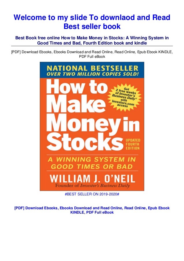 Download In Pdf How To Make Money In Stocks A Winning System In