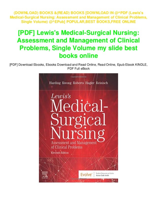 Download In Pdf Lewis S Medical Surgical Nursing Assessment And