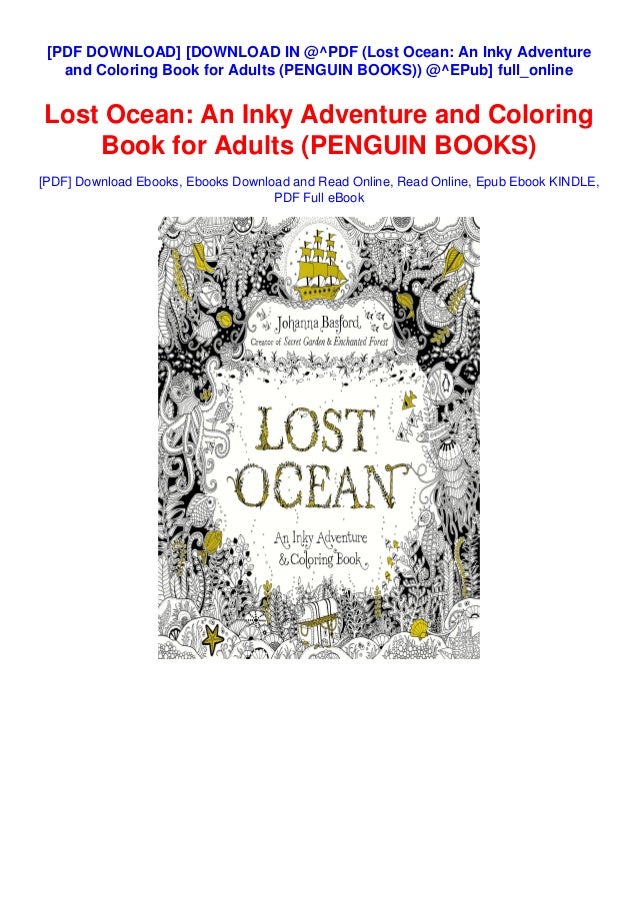 Download Download In Pdf Lost Ocean An Inky Adventure And Coloring Book F