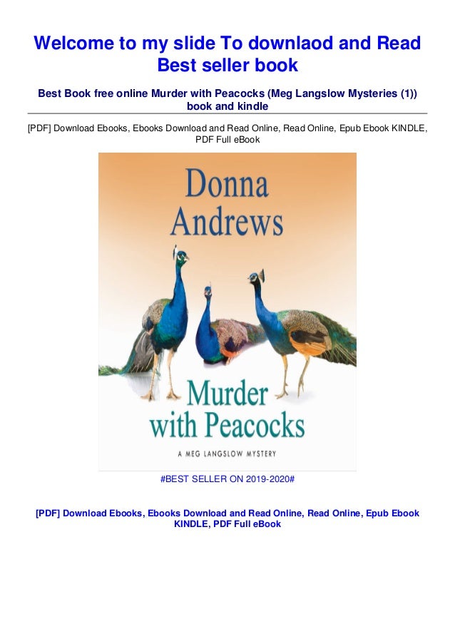 Murder With Peacocks PDF Free Download Murder With Peacocks PDF Free Download
